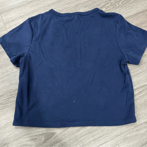 Simons Twik Organic Cotton Navy Blue Short Sleeve T-Shirt XL - Picture 3 of 6